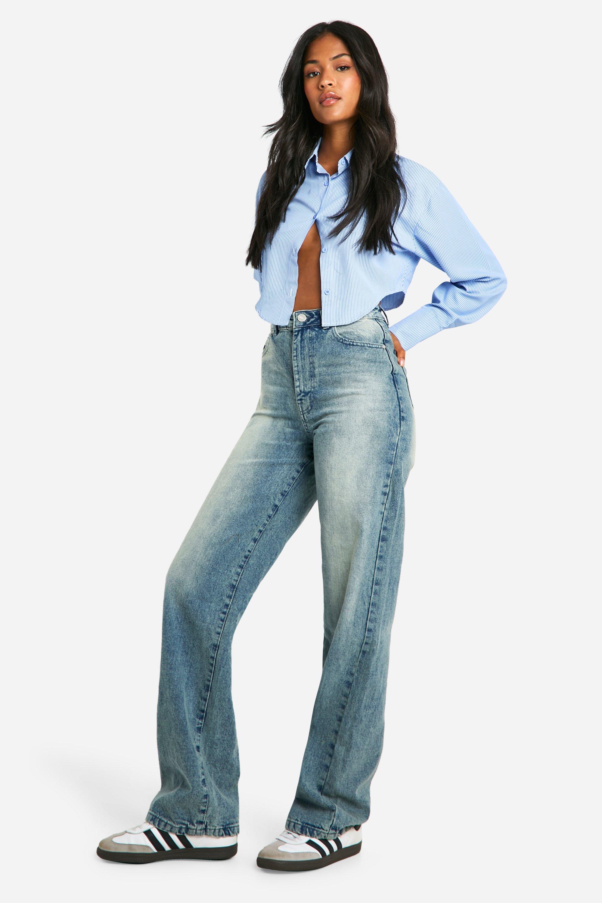 Tall Basics High Waisted Boyfriend Jeans